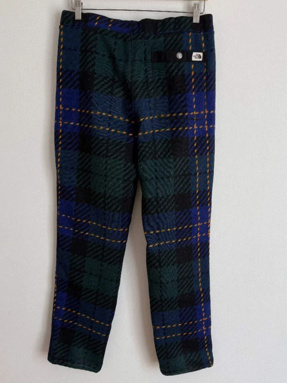 [Top & Pants Set] The North Face Men’s Fleece Plaid Print Gordon Lyons Jacket